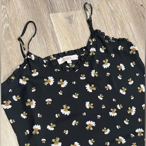 Loft spaghetti strap floral top